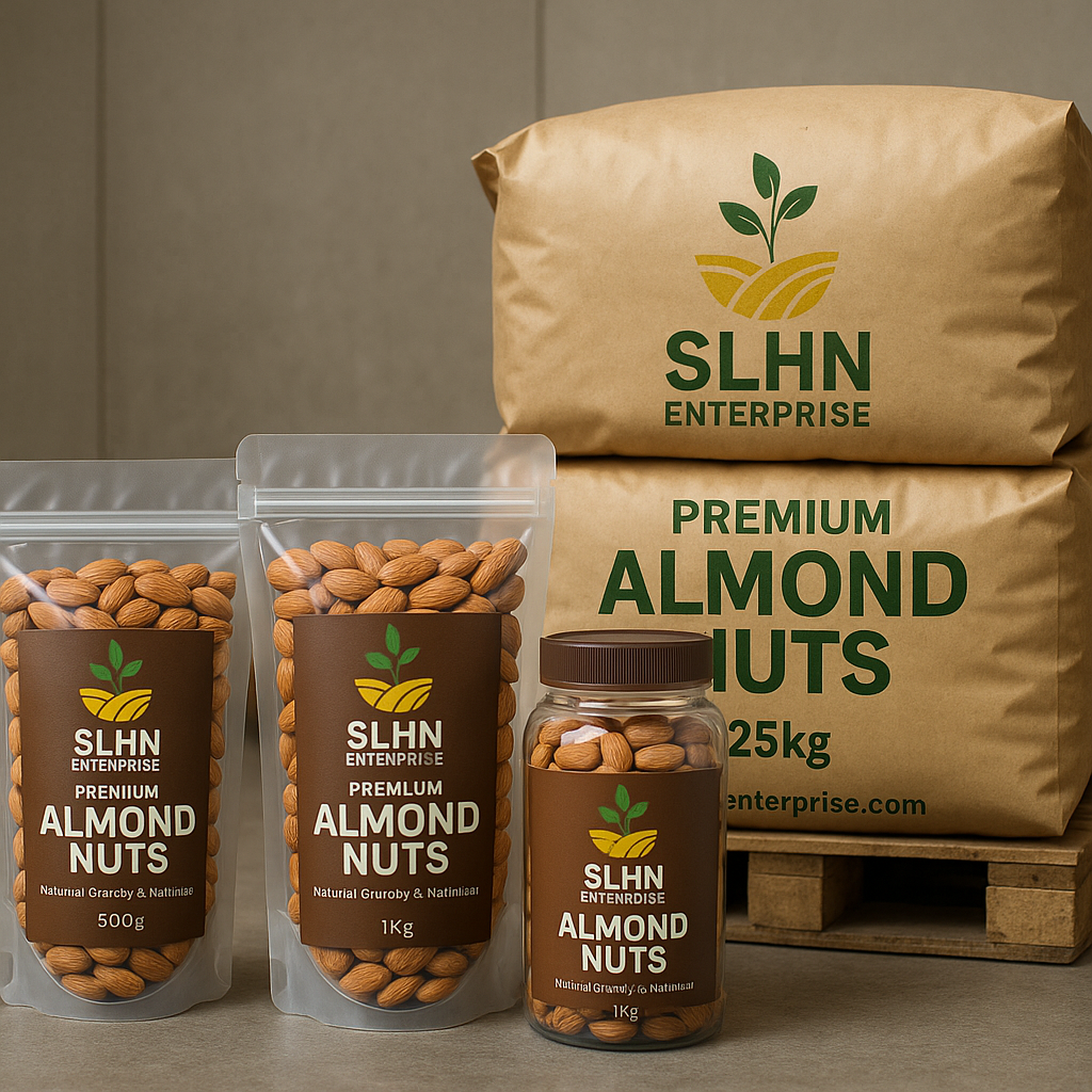 Almond Nuts – Premium Quality for Food, Snacks & Industry