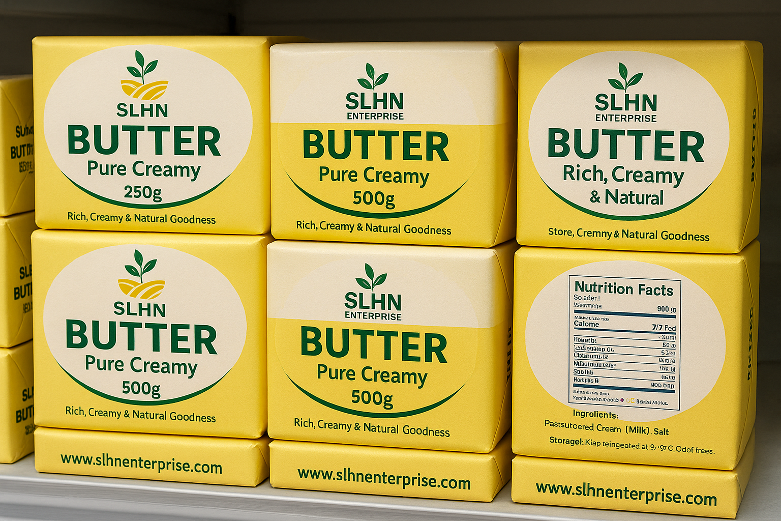 Butter Supplier & Exporter Premium Salted & Unsalted Dairy Butter