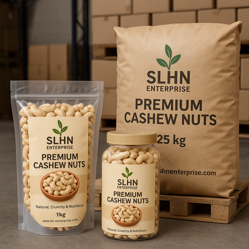 Cashew Nuts – Premium Quality for Food, Snacks & Industry