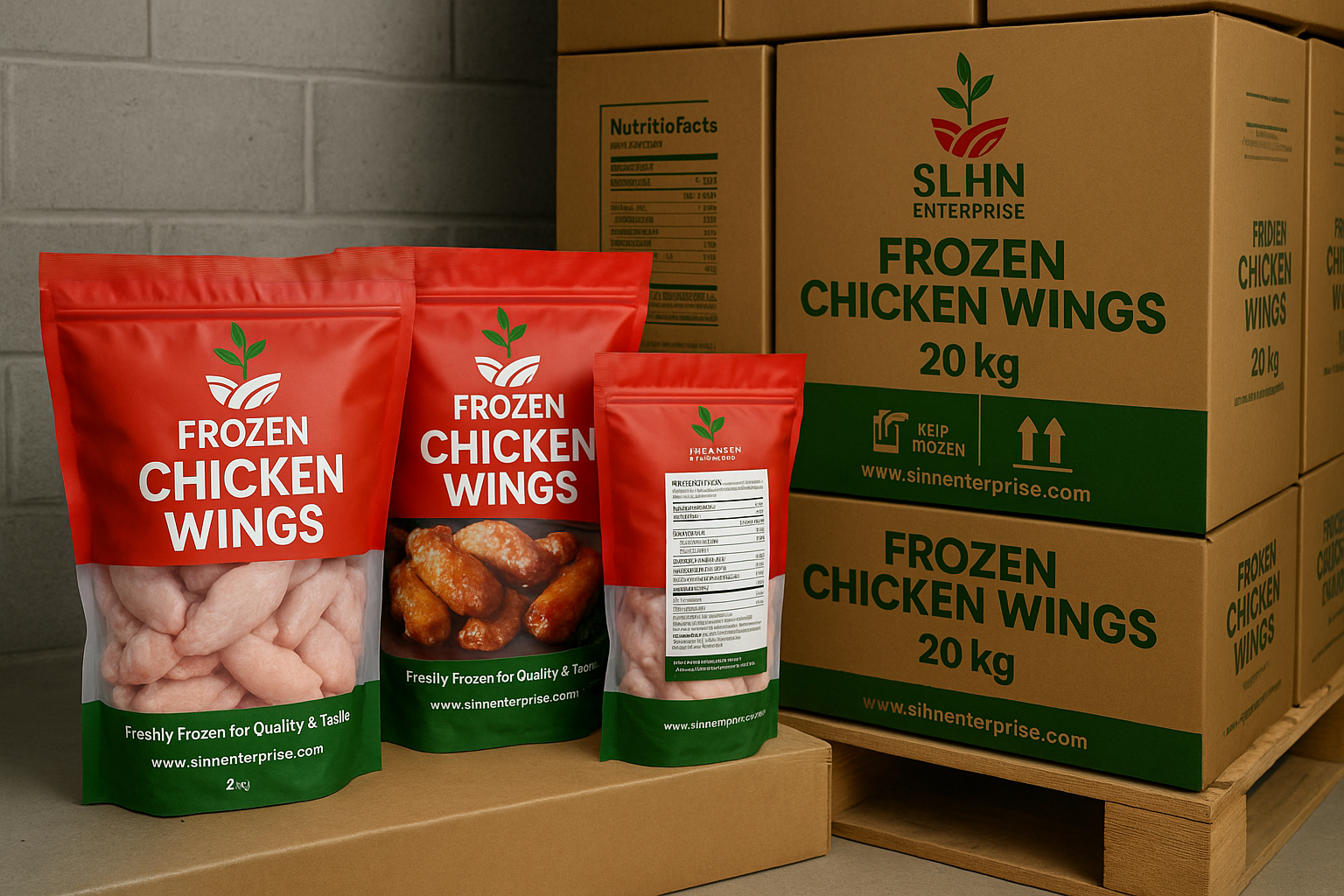Chicken Wings – Premium Quality, Frozen & Halal Certified