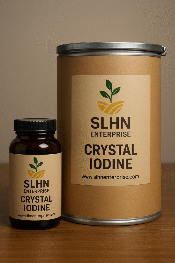 Crystal Iodine – High-Purity for Pharma, Food & Industrial Applications