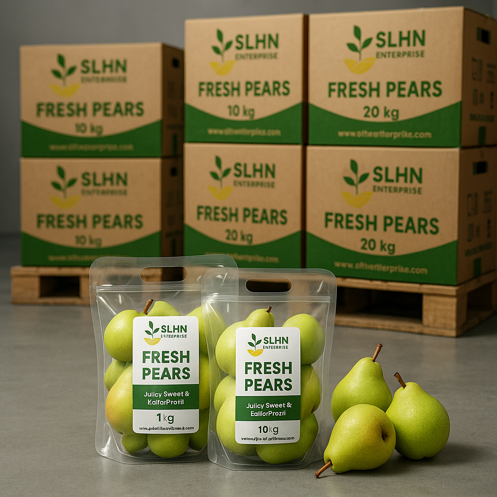Fresh Pears – Premium Quality for Retail & Export