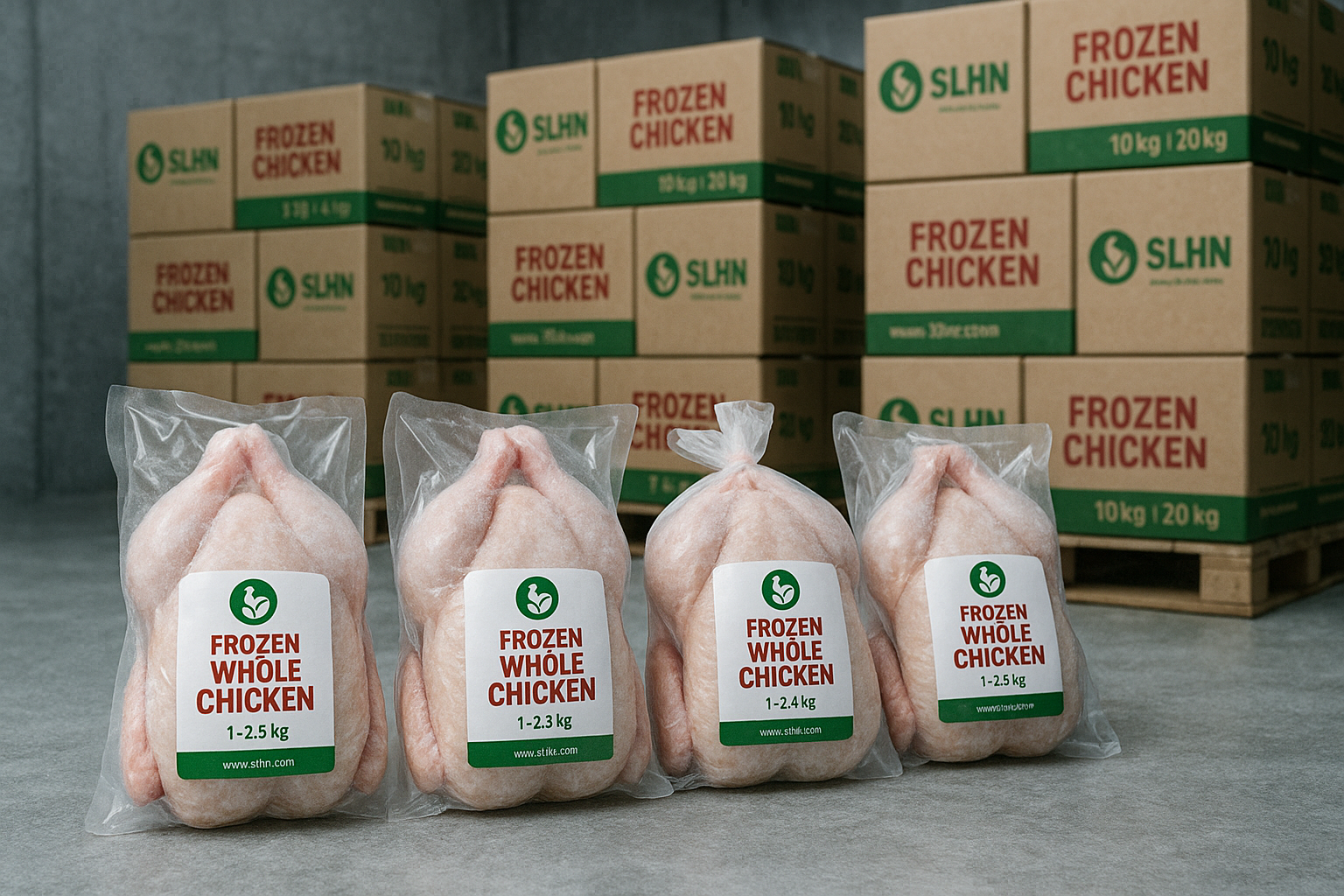 Frozen Whole Chicken – Premium Halal-Certified Poultry for Export