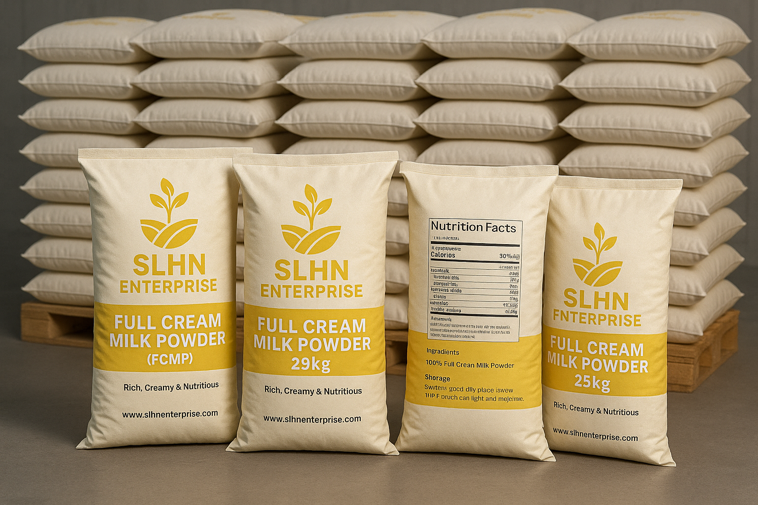 Full Cream Milk Powder (FCMP) – Premium Whole Milk Nutrition - SLHN ...