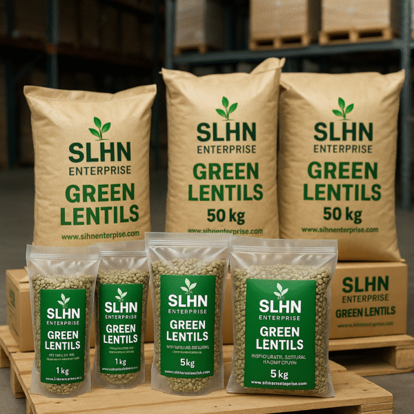 Green Lentils – Premium Whole Lentils for Food & Nutrition