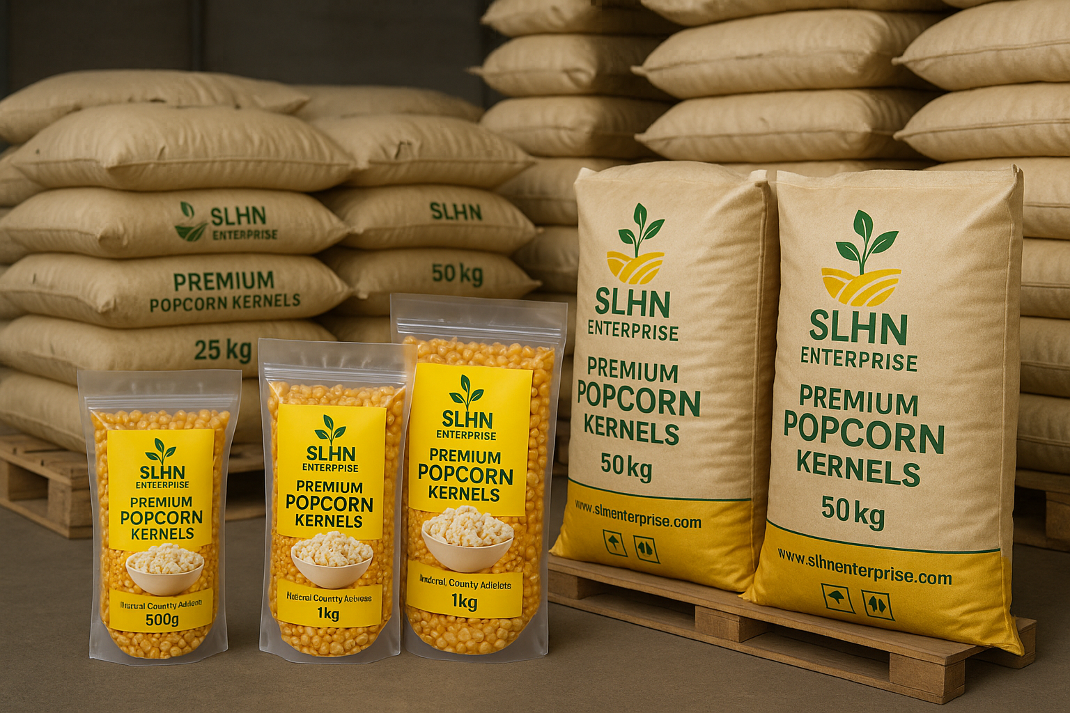 Popcorn Kernels – Premium Quality for Snacking & Food Industry