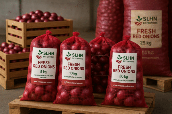 Red Fresh Onions – Premium Quality for Food & Export
