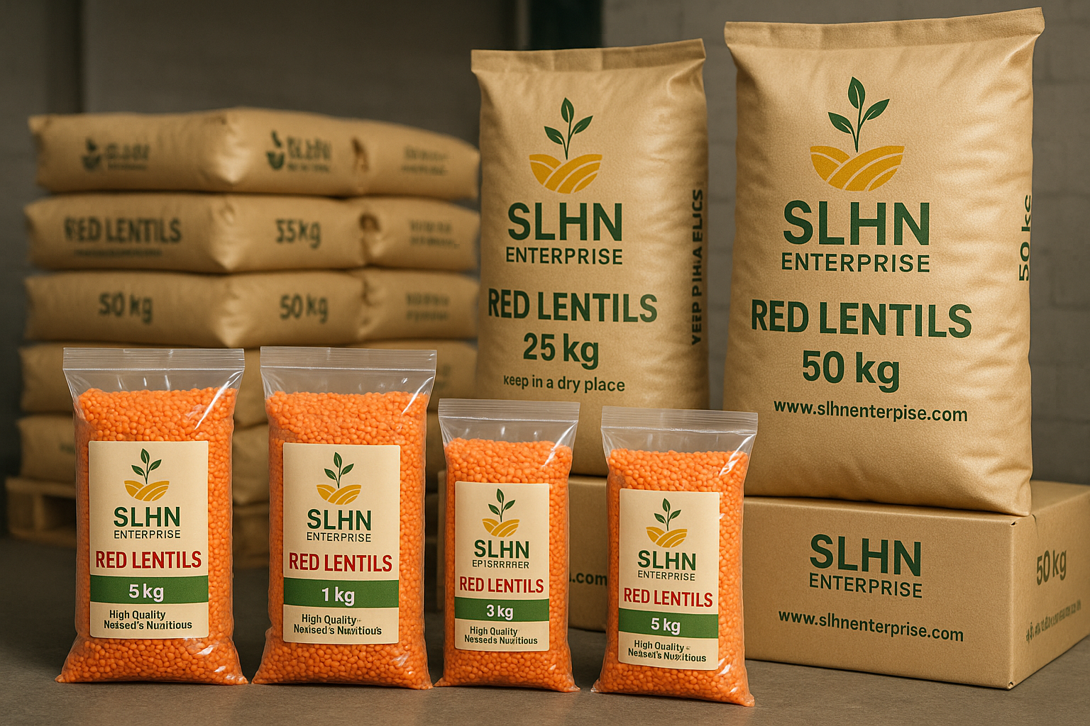 Red Lentils – Premium Quality for Food & Nutrition