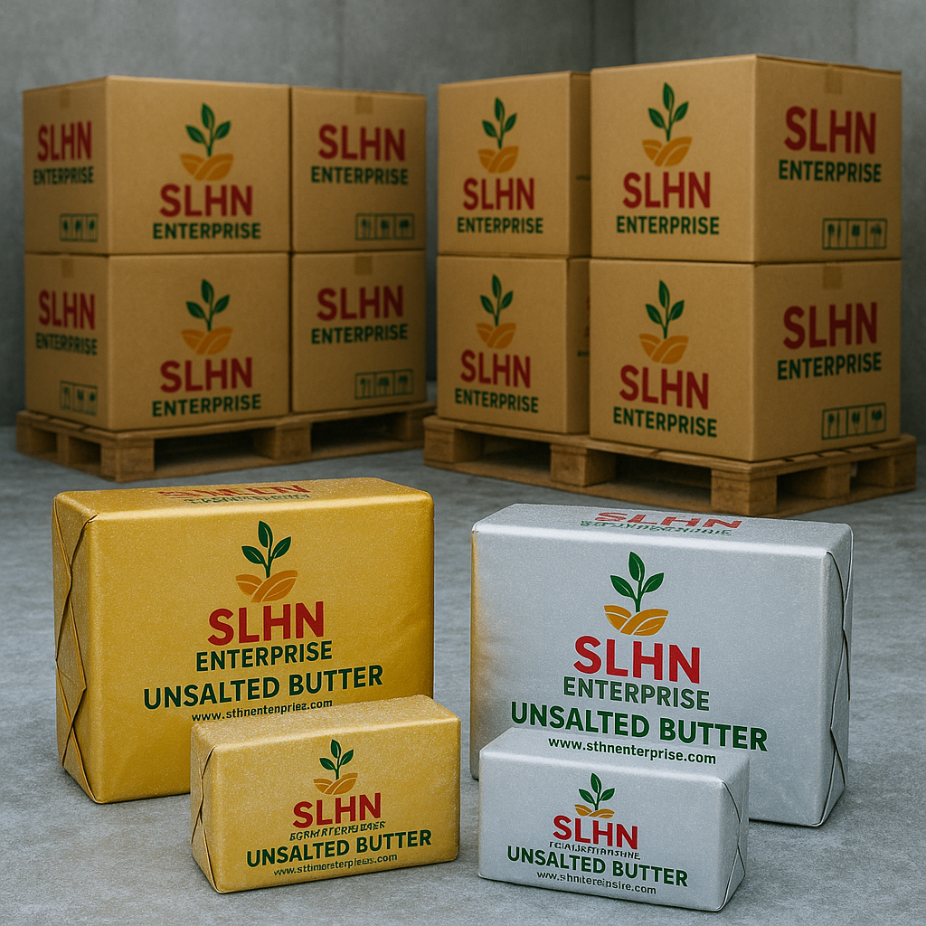 Unsalted Butter – Premium Quality Dairy for Baking, Cooking & Export